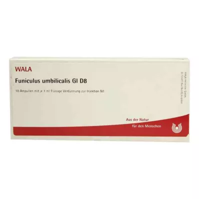 FUNICULUS UMBILICALIS GL D 8 Ampullit, 10X1 ml