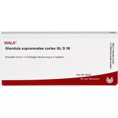 GLANDULA SUPRARENALES aivokuori GL D 30 ampullia, 10X1 ml
