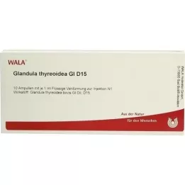 GLANDULA THYREOIDEA GL D 15 Ampullit, 10X1 ml