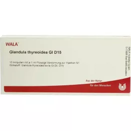 GLANDULA THYREOIDEA GL D 15 Ampullit, 10X1 ml