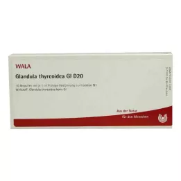 GLANDULA THYREOIDEA GL D 20 ampullia, 10X1 ml