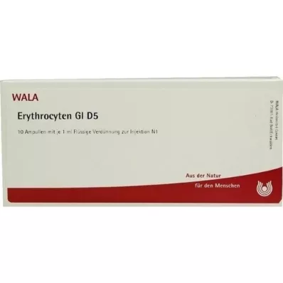 ERYTHROCYTEN GL D 5 ampullia, 10X1 ml