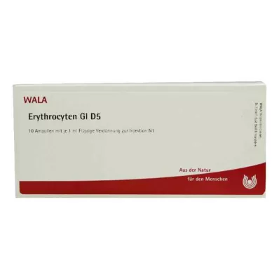 ERYTHROCYTEN GL D 5 ampullia, 10X1 ml ERYTHROCYTEN GL D 5 ampullia, 10X1 ml