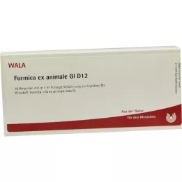 FORMICA EX animale GL D 12 ampullia, 10X1 ml