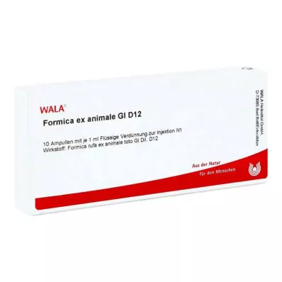 FORMICA EX animale GL D 12 ampullia, 10X1 ml