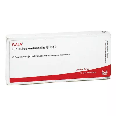FUNICULUS UMBILICALIS GL D 12 ampullia, 10X1 ml