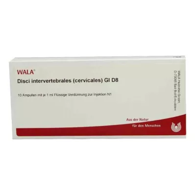 DISCI intervertebrales cervicales GL D 8 ampullia, 10X1 ml