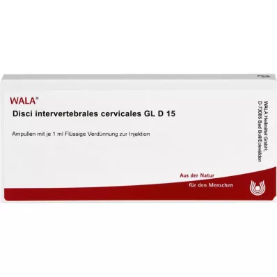 DISCI intervertebrales cervicales GL D 15 ampullia, 10X1 ml