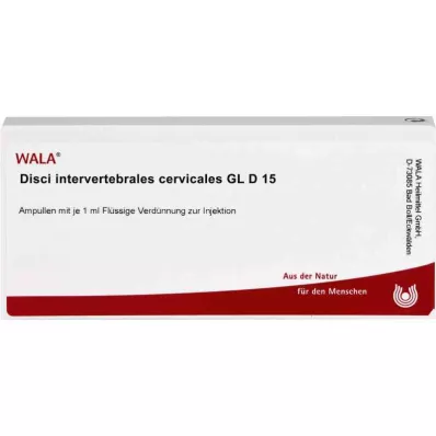DISCI intervertebrales cervicales GL D 15 ampullia, 10X1 ml