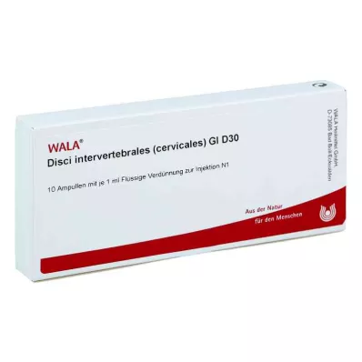 DISCI intervertebrales cervicales GL D 30 ampullia, 10X1 ml