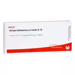 ATROPA belladonna ex Herba D 10 ampullia, 10X1 ml, 10X1 ml
