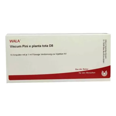 VISCUM PINI e planta tota D 8 Ampullia, 10X1 ml