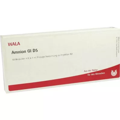 AMNION GL D 5 ampullia, 10X1 ml