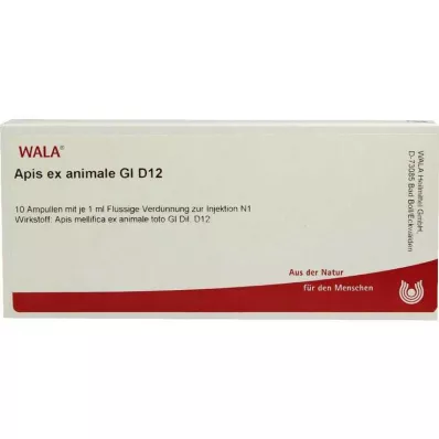 APIS EX animale GL D 12 ampullia, 10X1 ml