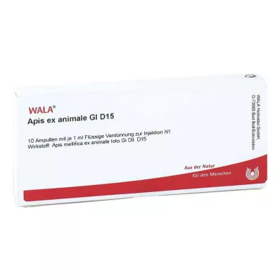 APIS EX animale GL D 15 ampullia, 10X1 ml