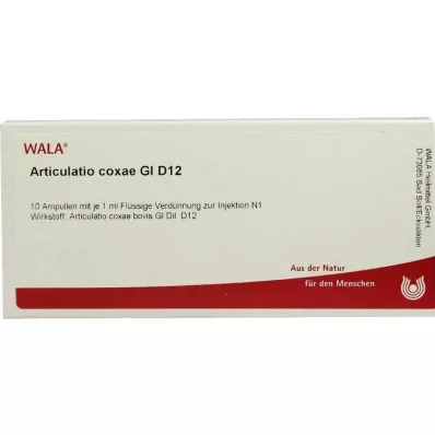 ARTICULATIO coxae GL D 12 ampullia, 10X1 ml