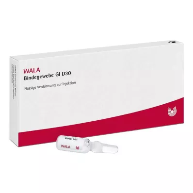 BINDEGEWEBE GL D 30 ampullia, 10X1 ml