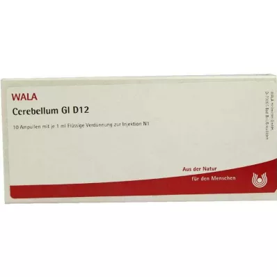 CEREBELLUM GL D 12 ampullia, 10X1 ml CEREBELLUM GL D 12 ampullia, 10X1 ml