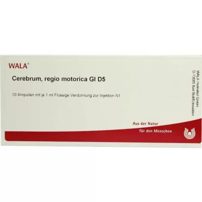 CEREBRUM REGIO motorica GL D 5 ampullia, 10X1 ml