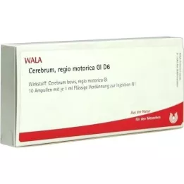 CEREBRUM REGIO motorica GL D 6 ampullia, 10X1 ml