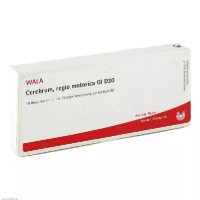 CEREBRUM REGIO motorica GL D 30 ampullia, 10X1 ml CEREBRUM REGIO motorica GL D 30 ampullia, 10X1 ml