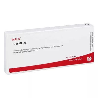 COR GL D 5 ampullia, 10X1 ml