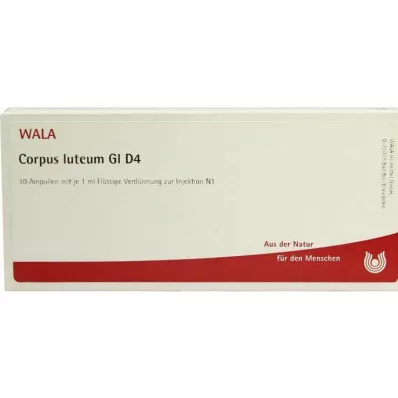 CORPUS LUTEUM GL D 4 ampullia, 10X1 ml CORPUS LUTEUM GL D 4 ampullia, 10X1 ml