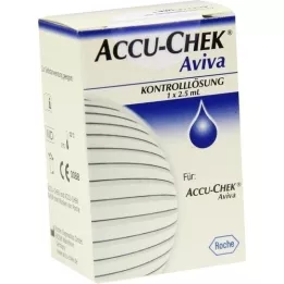 ACCU-CHEK Aviva-kontrolliliuos, 1X2,5 ml