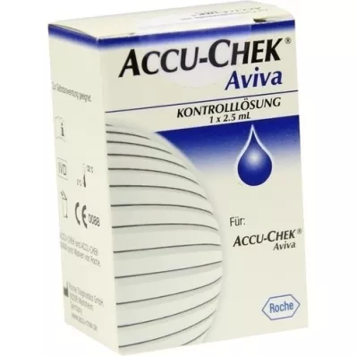 ACCU-CHEK Aviva-kontrolliliuos, 1X2,5 ml