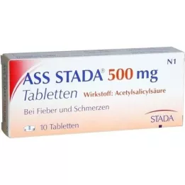 ASS STADA 500 mg tabletit, 10 kpl
