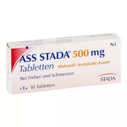 ASS STADA 500 mg tabletit, 10 kpl