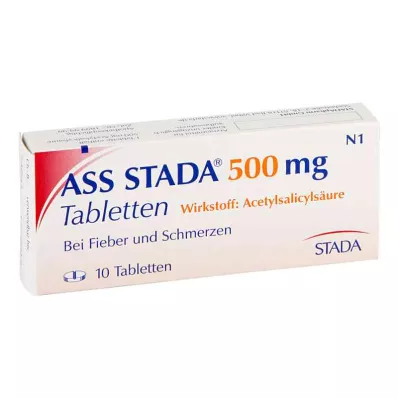 ASS STADA 500 mg tabletit, 10 kpl