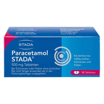 PARACETAMOL STADA 500 mg tabletit, 10 kpl