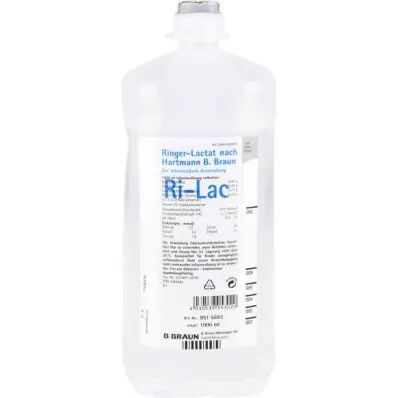 RINGER LACTAT n.Hartm.B.Braun Ecofl.Plus Inf.-Lsg., 10X1000 ml RINGER LACTAT n.Hartm.B.Braun Ecofl.Plus Inf.-Lsg., 10X1000 ml