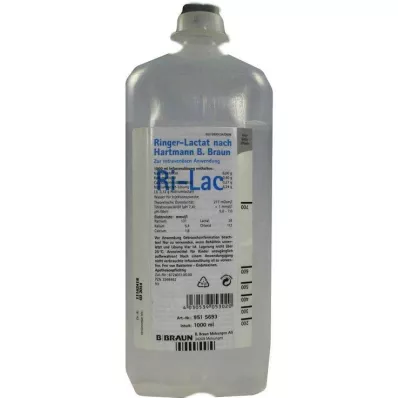 RINGER LACTAT n.Hartm.B.Braun Ecofl.Plus Inf.-LLsg., 1000 ml RINGER LACTAT n.Hartm.B.Braun Ecofl.Plus Inf.-LLsg., 1000 ml