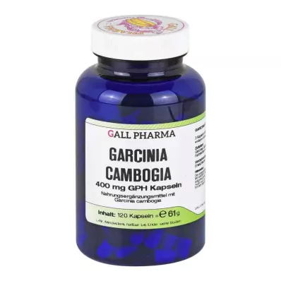 GARCINIA CAMBOGIA 400 mg GPH Kapselit, 120 kpl