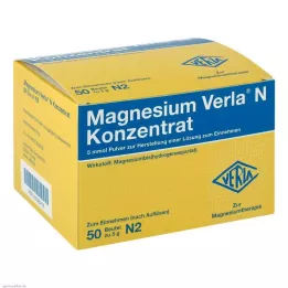 MAGNESIUM VERLA N Konsentraatti Plv.e.L.for Intake, 50 kpl
