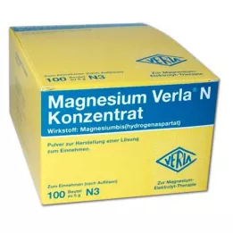 MAGNESIUM VERLA N Tiiviste Plv.e.L.for Intake, 100 kpl