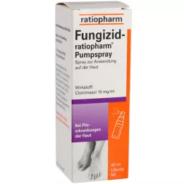 FUNGIZID-ratiopharm pumppusuihke, 40 ml