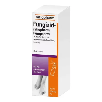 FUNGIZID-ratiopharm pumppusuihke, 40 ml
