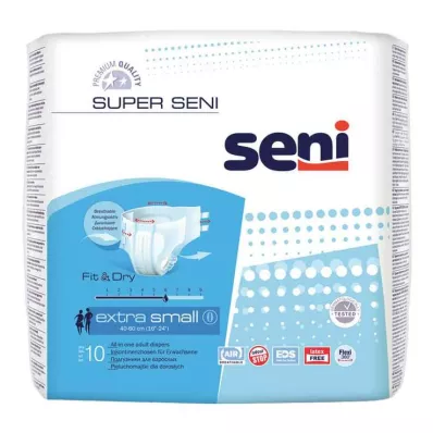 SUPER SENI Inkontinenssihousut koko XS, 10 kpl SUPER SENI Inkontinenssihousut koko XS, 10 kpl
