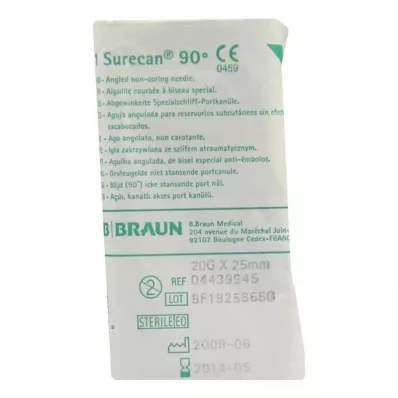 SURECAN Porttikanyyli 20 Gx25 mm kulmikas, 1 kpl SURECAN Porttikanyyli 20 Gx25 mm kulmikas, 1 kpl
