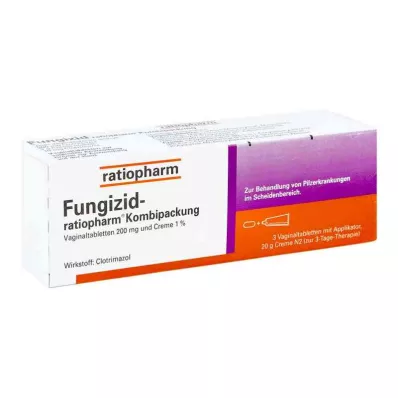 FUNGIZID-ratiopharm 3 vag. tablettia + 20 g voidetta, 1 p