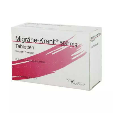 MIGRÄNE KRANIT 500 mg tabletit, 100 kpl
