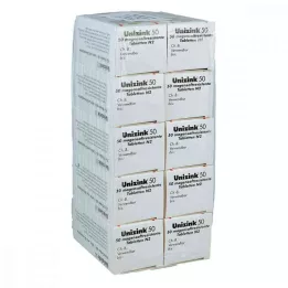 UNIZINK 50 enteropäällysteistä tablettia, 10X50 kpl