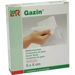 GAZIN Sideharso comp.5x5 cm steriili 8x, 5X2 kpl