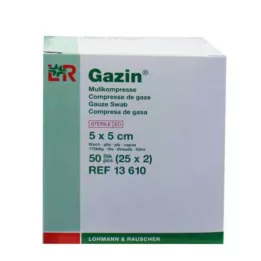 GAZIN Sideharso comp.5x5 cm steriili 8x, 25X2 kpl