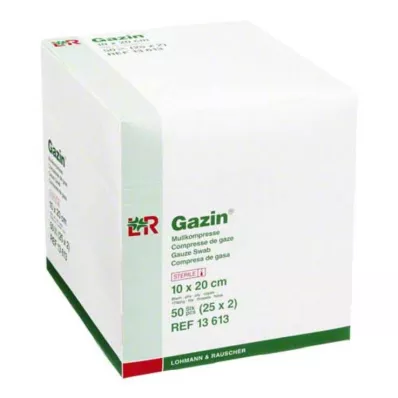 GAZIN Sideharso 10x20 cm steriili 8x, 25X2 kpl GAZIN Sideharso 10x20 cm steriili 8x, 25X2 kpl