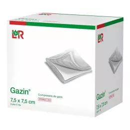 GAZIN Sideharso 7,5x7,5 cm steriili 8x, 50X2 kpl