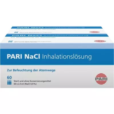 PARI NaCl-inhalaatioliuoksen ampullit, 120X2,5 ml